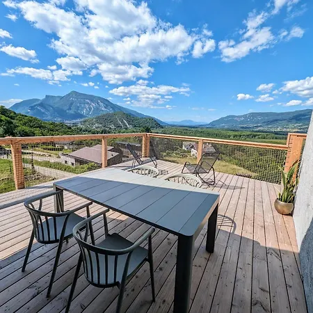 T3 Neuf Au Calme Avec Vue Sur Les Montagnes Appartement Chanaz Buitenkant foto
